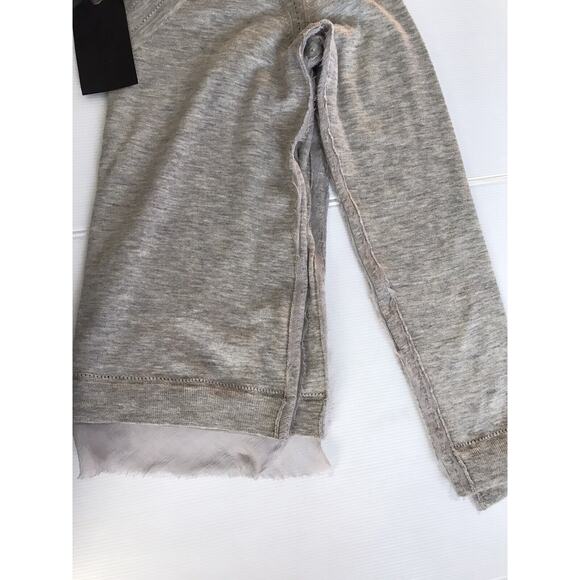 RAG & BONE Sweater Womens Size Medium Wool Silk WILTSHIRE V neck TOP M quiet lux - Picture 7 of 8